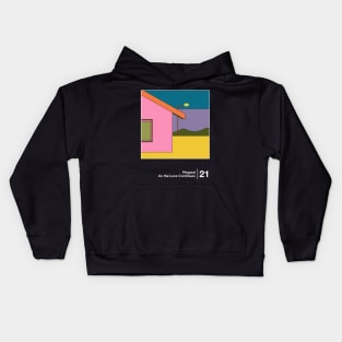 As the Love Continues - Minimal Style Graphic Artwork Kids Hoodie